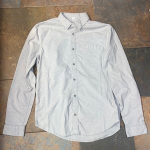 Lululemon mens LS button up shirt